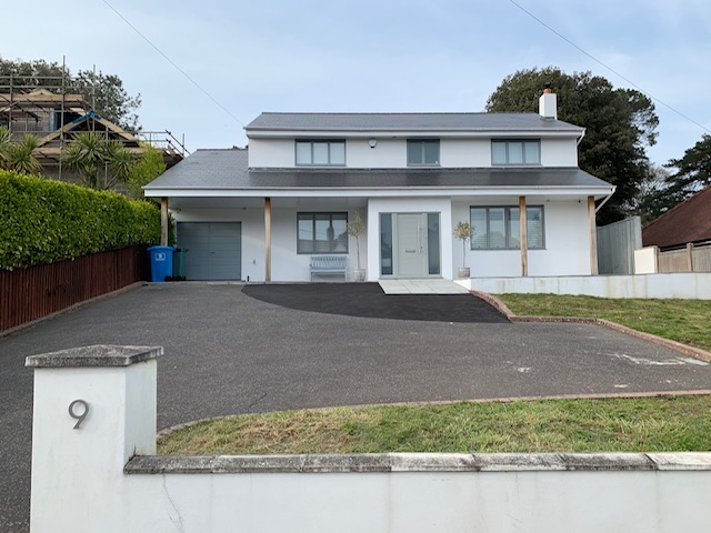 First floor extension and external re-modelling.